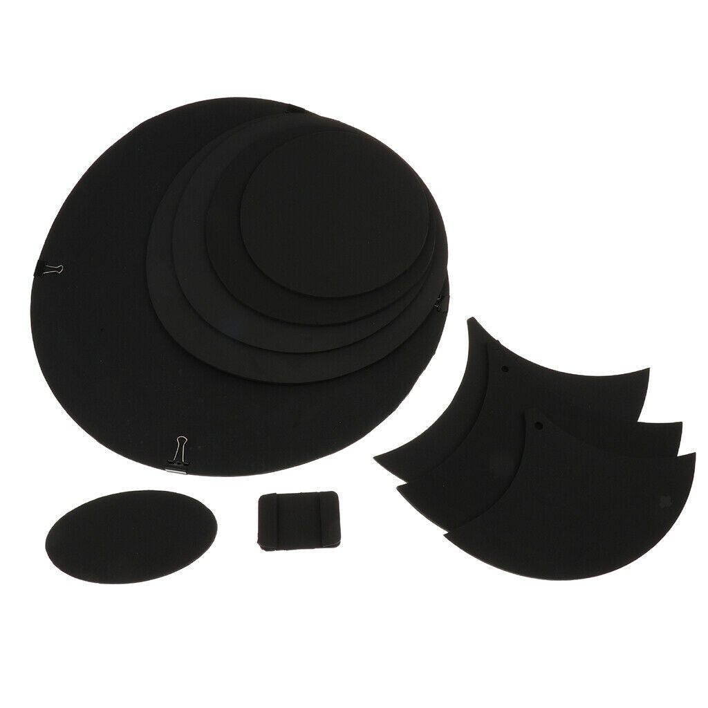 Drums Mute Silencer Drum Set Mute Silencer Hi-hat Cymbal Mute Practice Pad