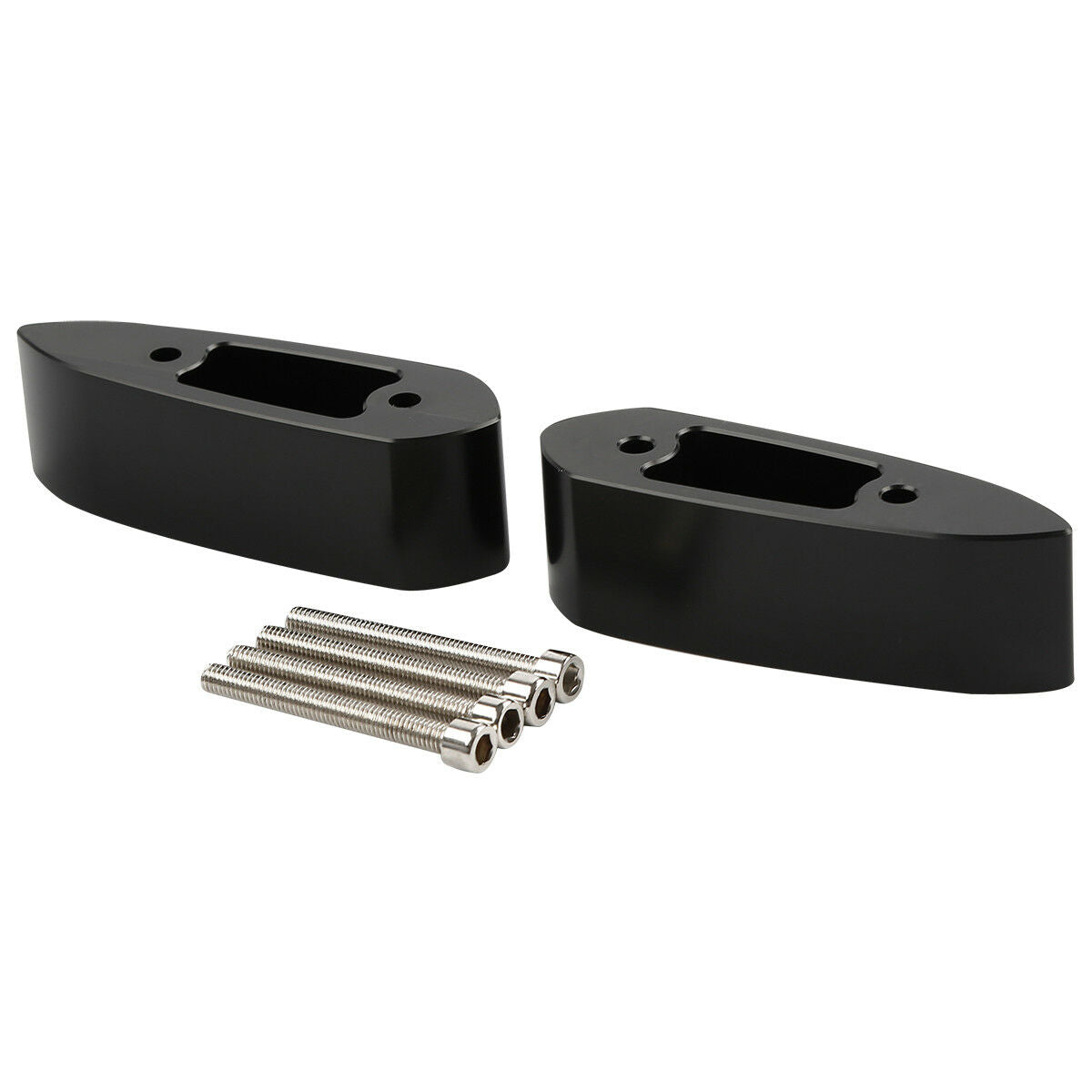 Motorcycle Mirror Extenders Riser Spacers Extension For Yamaha YZF R3 R25 14-17