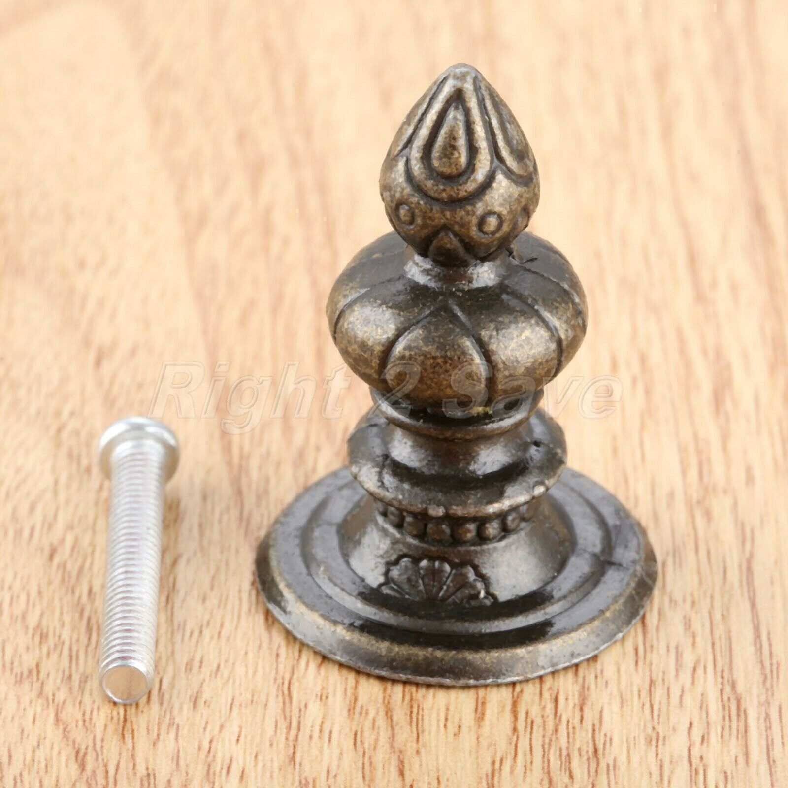 Unique Tower Shape Cabinet Knobs Jewelry Box Drawer Wardrobe Pull Handle 39*27mm