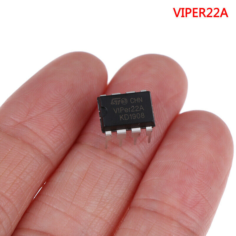 5PCS VIPer22A inline DIP-8 power management chip   WF