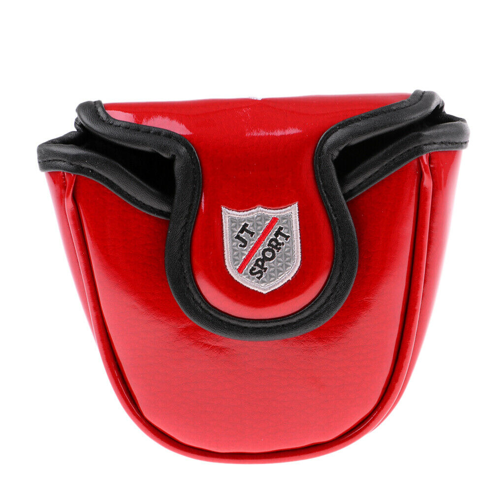 2Pieces Mallet Putter Headcover Magnetic, Universal Golf Putter Cover