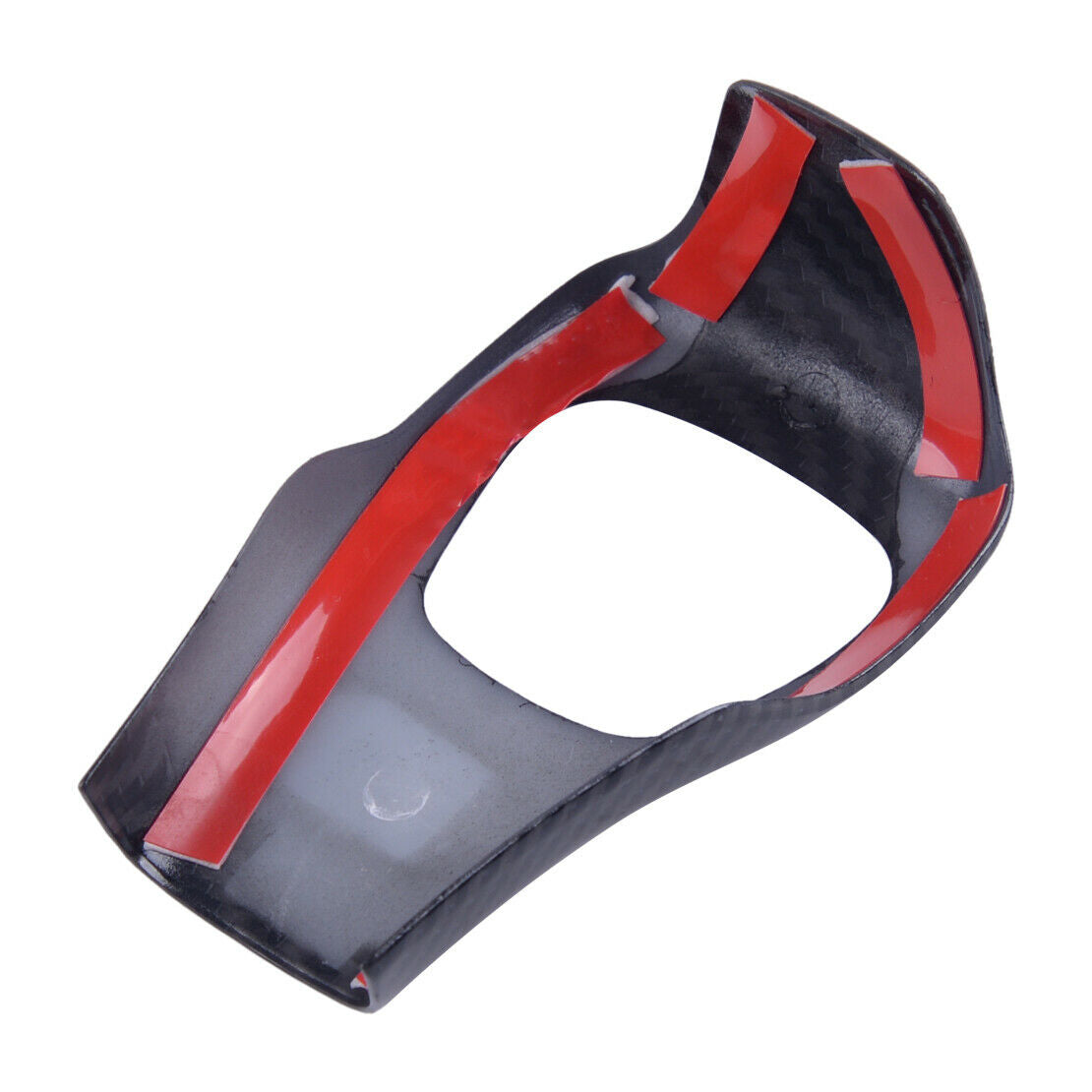 Carbon Fiber Style Gear Shift Knob Cover Trim Fit for Jeep Cherokee 2014-18 Atn