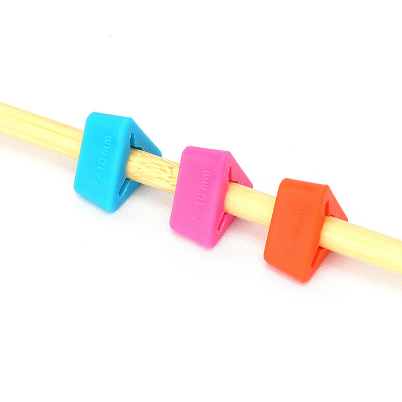 18pcs/box Knitting Needles Point Protectors for DIY Weave Needle Tip Stop.l8