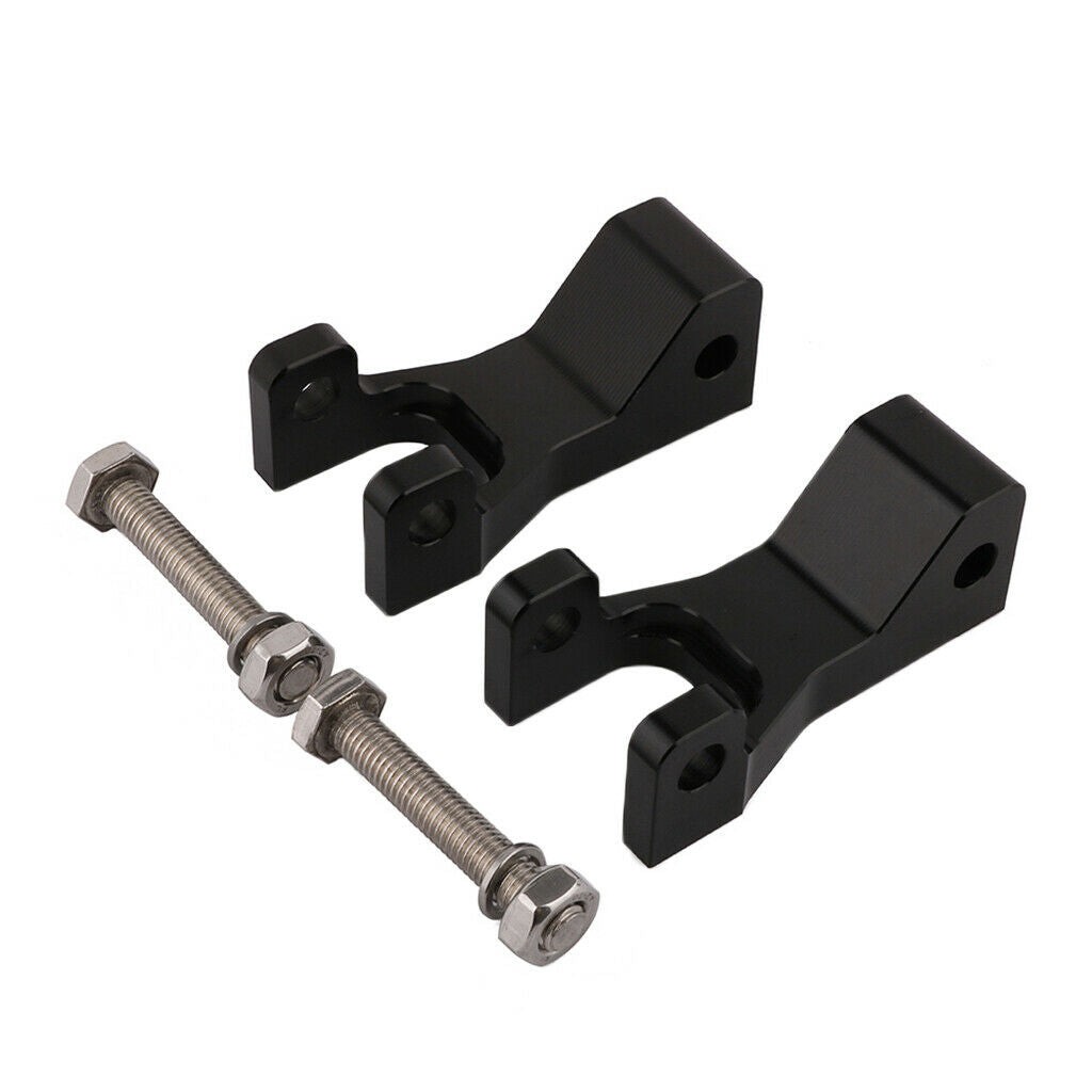 Motorcycle Black Front Lowering Kits for Kawasaki KFX400 CNC Made