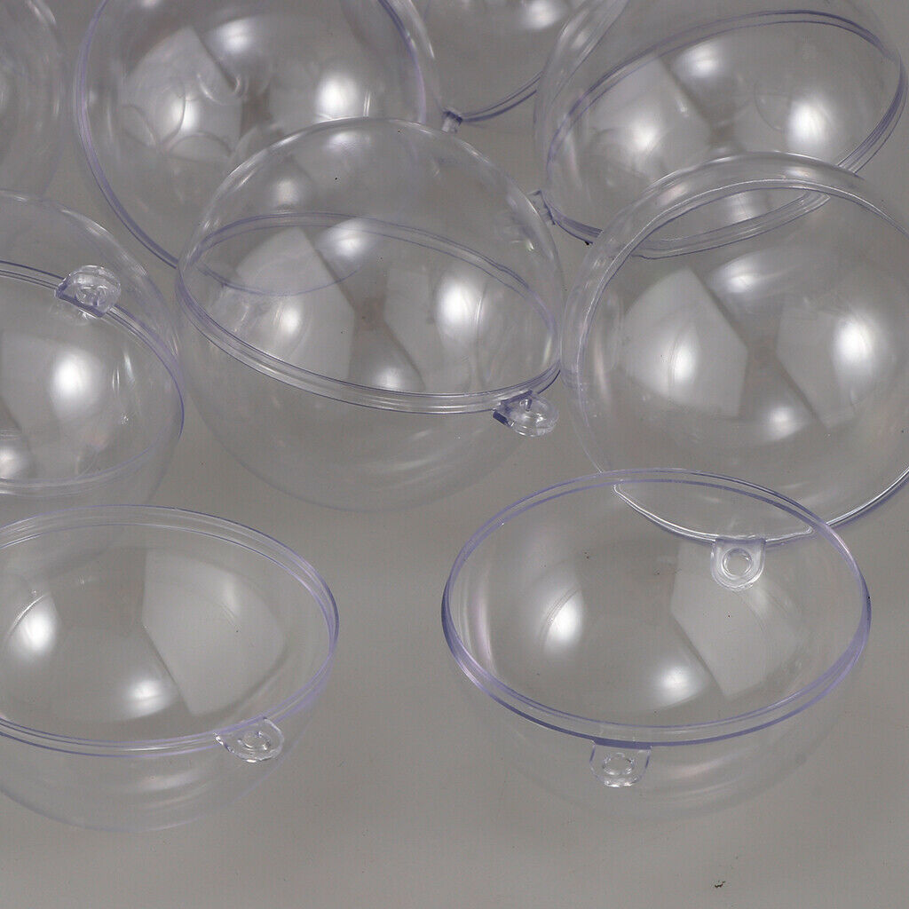 10pcs Fillable Ball Hollow Ball Birthday Decors DIY Window Hanging 5cm