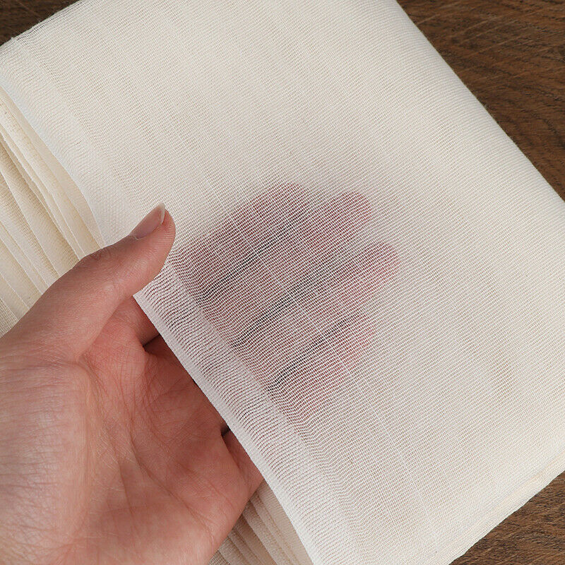 Cheesecloth Filter Cotton Cloth Cheesecloth Gauze Breathable Bean Bread  .l8