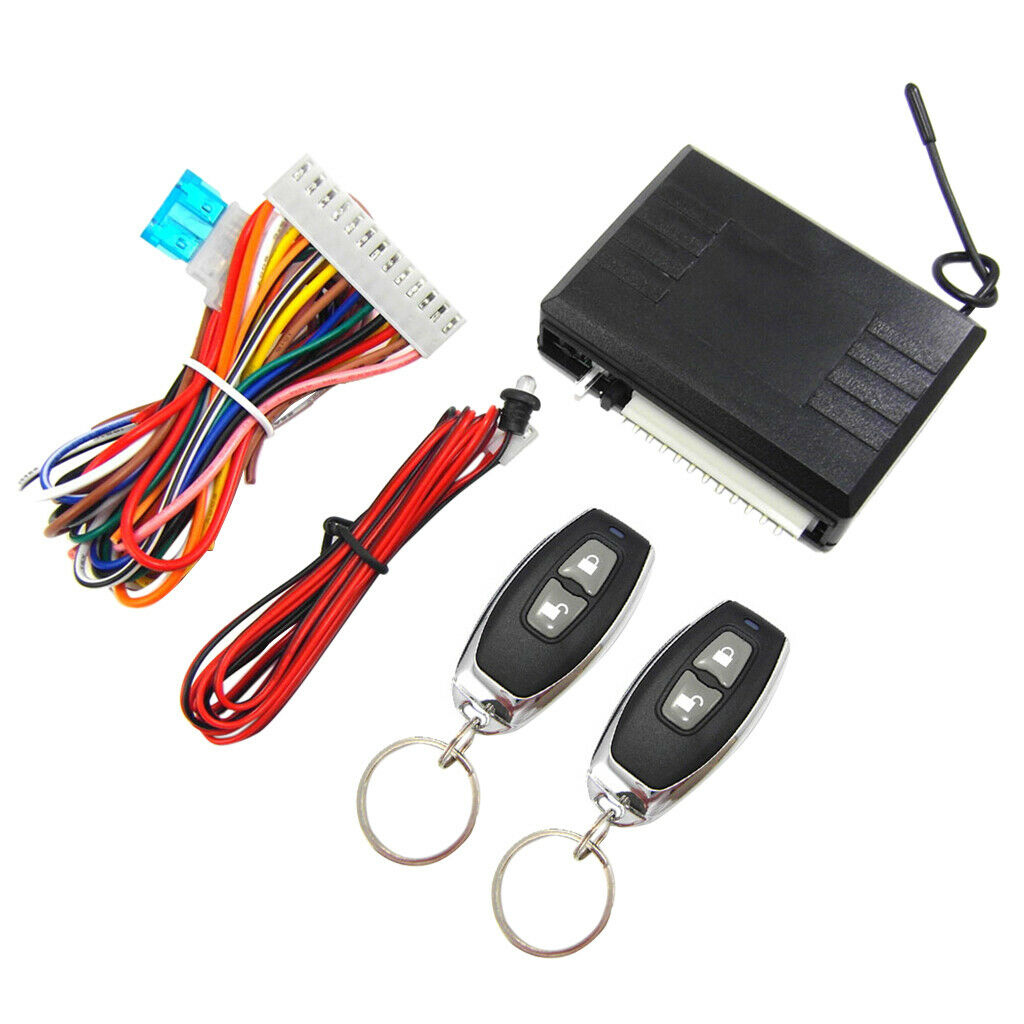 Car Keyless Entry System Remote Control Key Central Door Lock Kit
