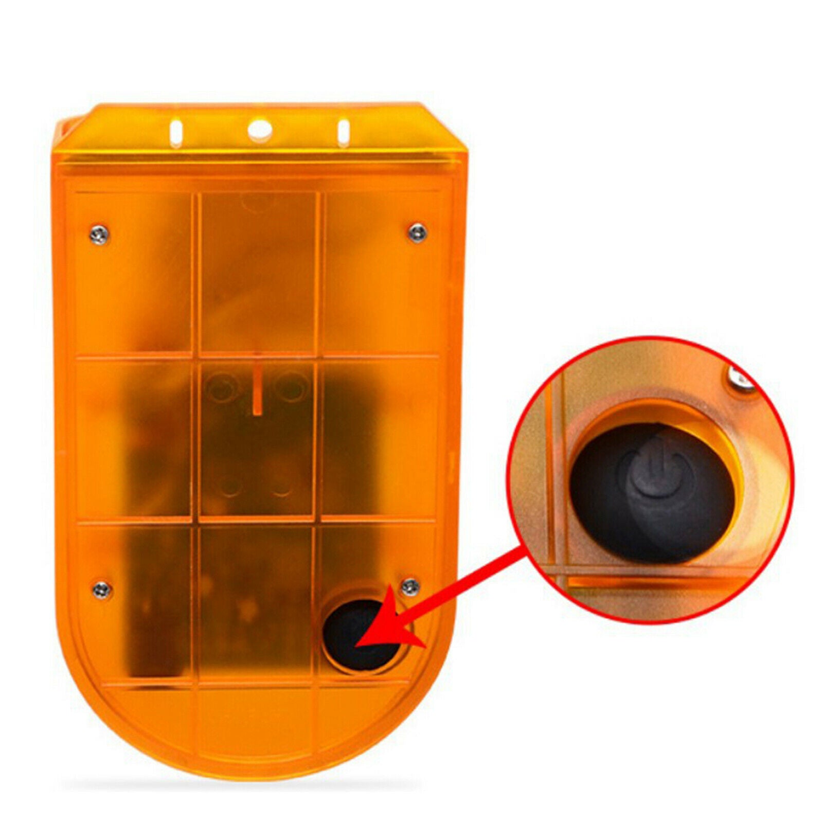 Solar Alarm Light IP65 Waterproof Motion Sensor Detector Flashing Light
