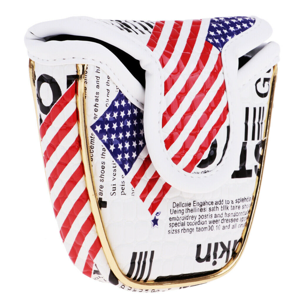Semicircle Golf Mallet Putter Cover And Portable Bent Divot