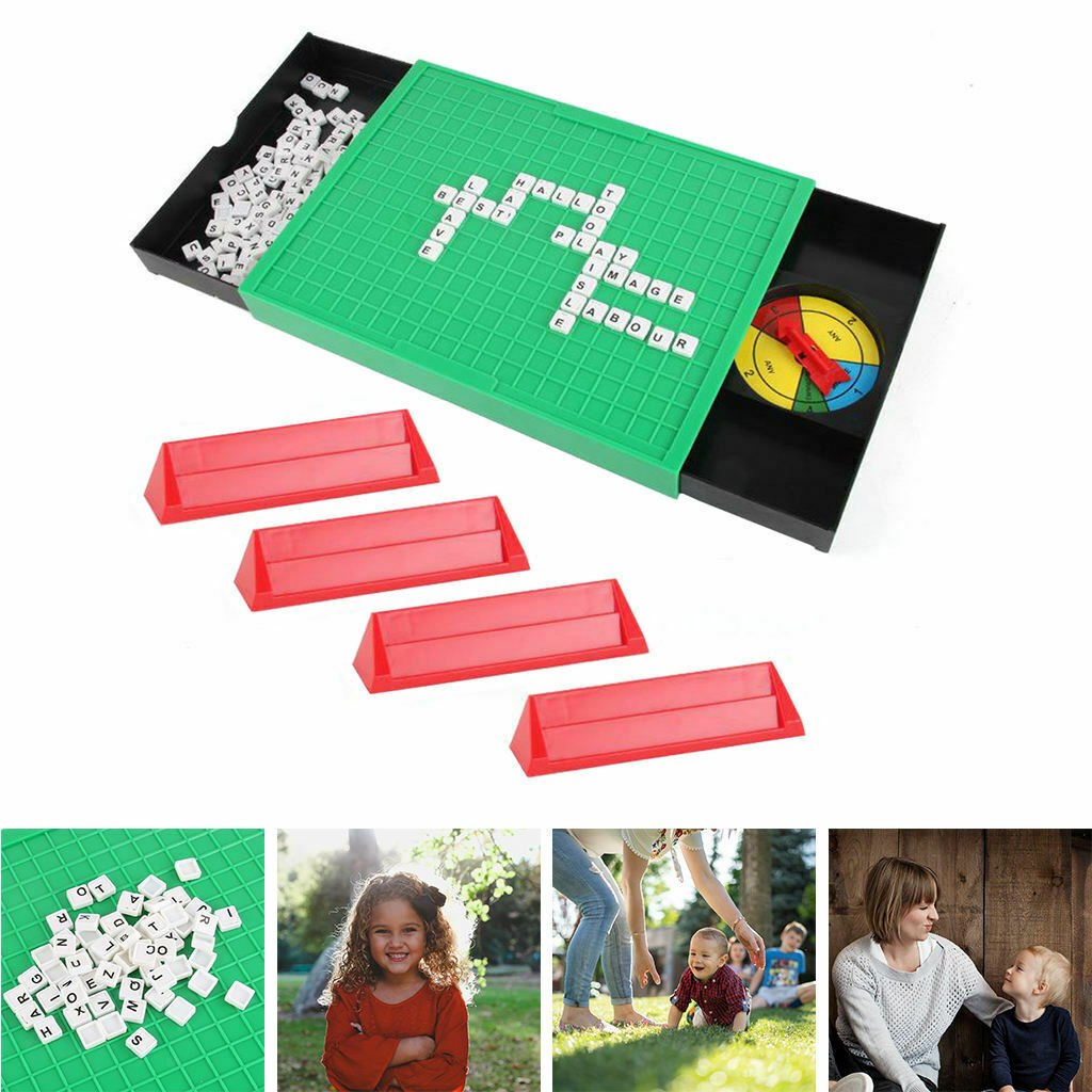Letter Spelling Word Table Top Jigsaw Words Fun Interactive Toys Board Game