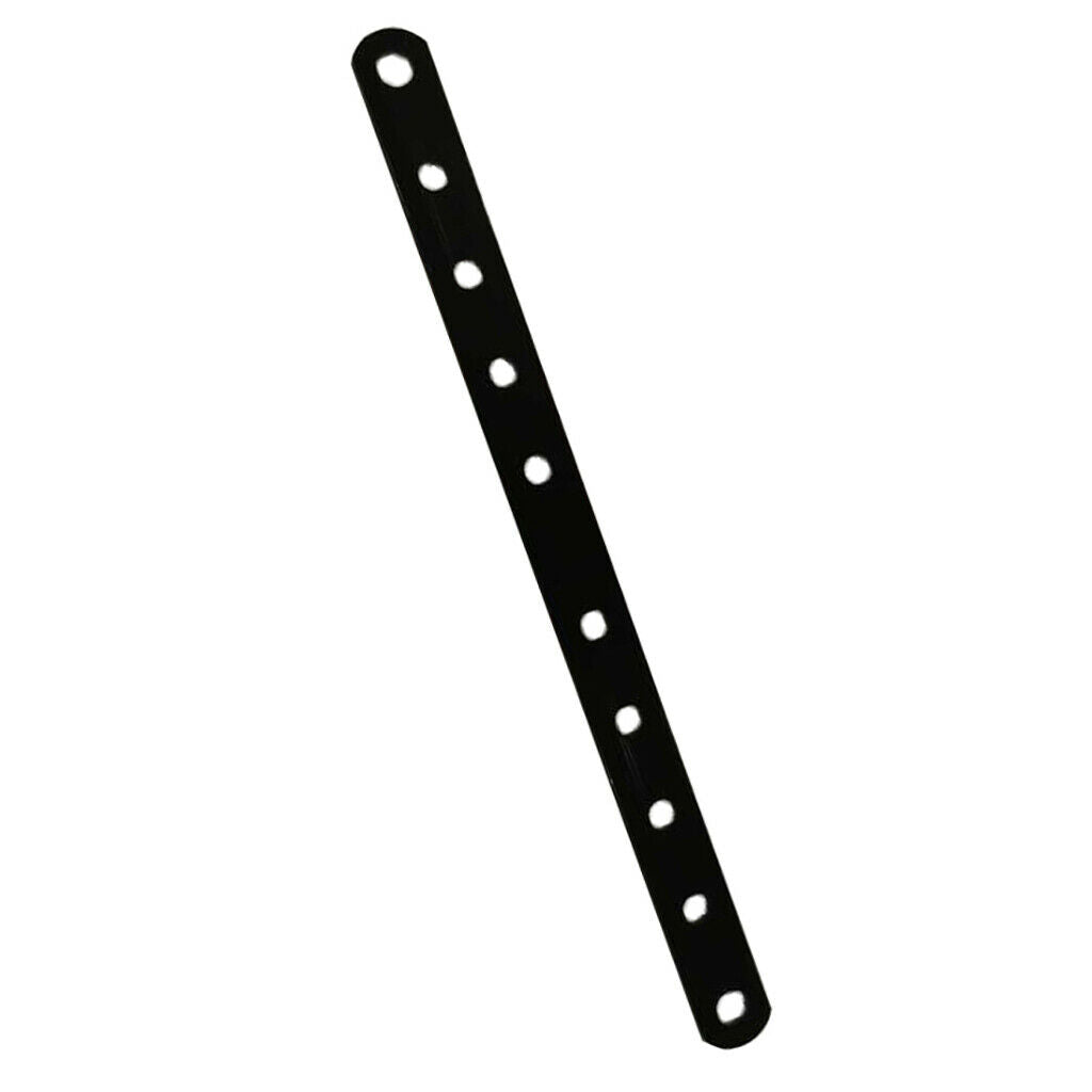 12" Motorcycle Hanger Strap Universal Exhaust Muffler Bracket Black