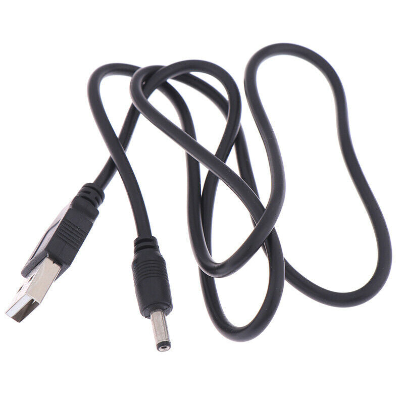 1Pc USB to DC 3.5mm Power Cable USB A Male to Jack Connector 2A Power CabWFJ CH