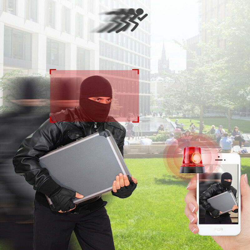 Wireless HD WiFi ZOOM CCTV In/ Outdoor IP Camera Home Security IR Webcam Alarm