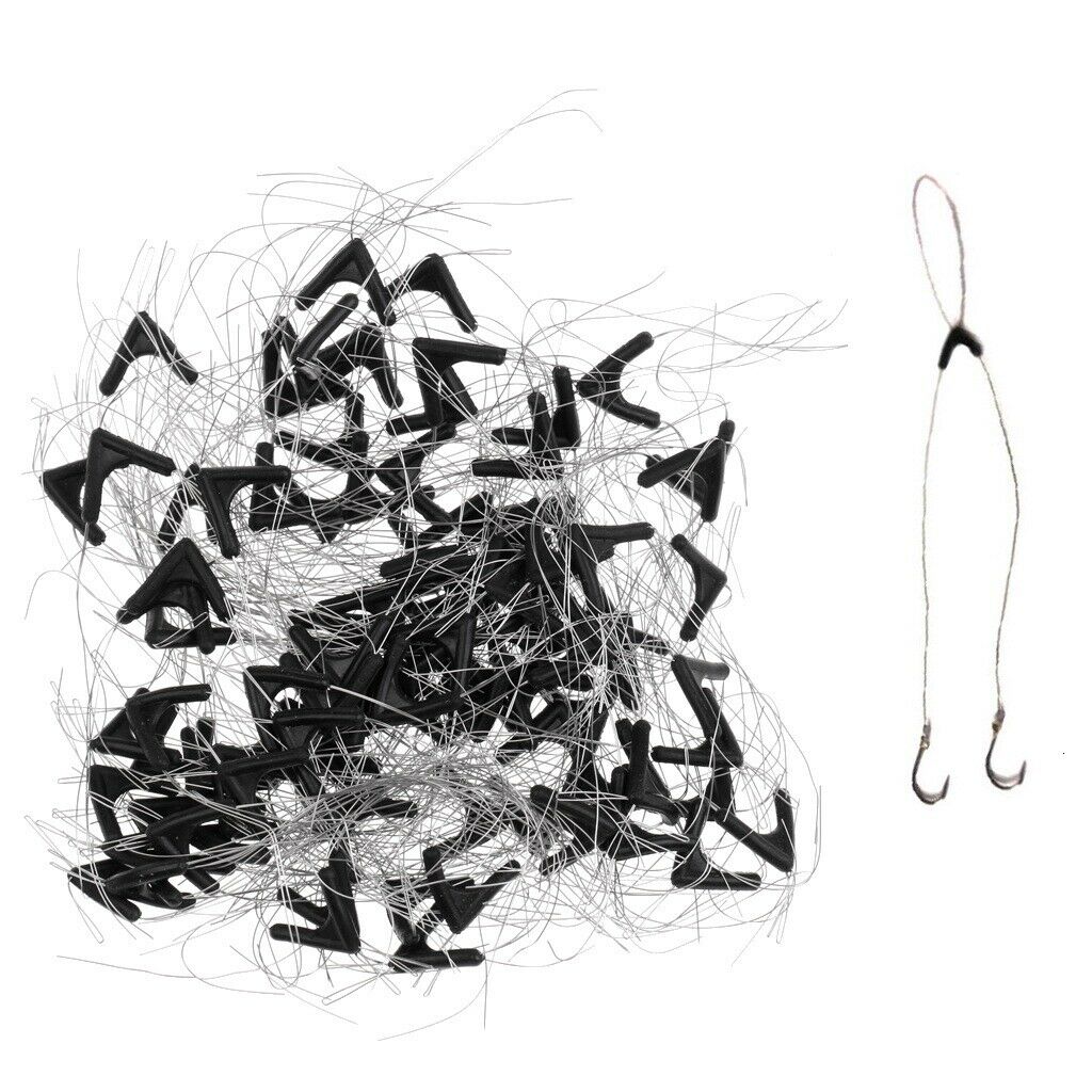 Rubber Fishing Hook Separater Anti  Fishing Double Hook Accessories