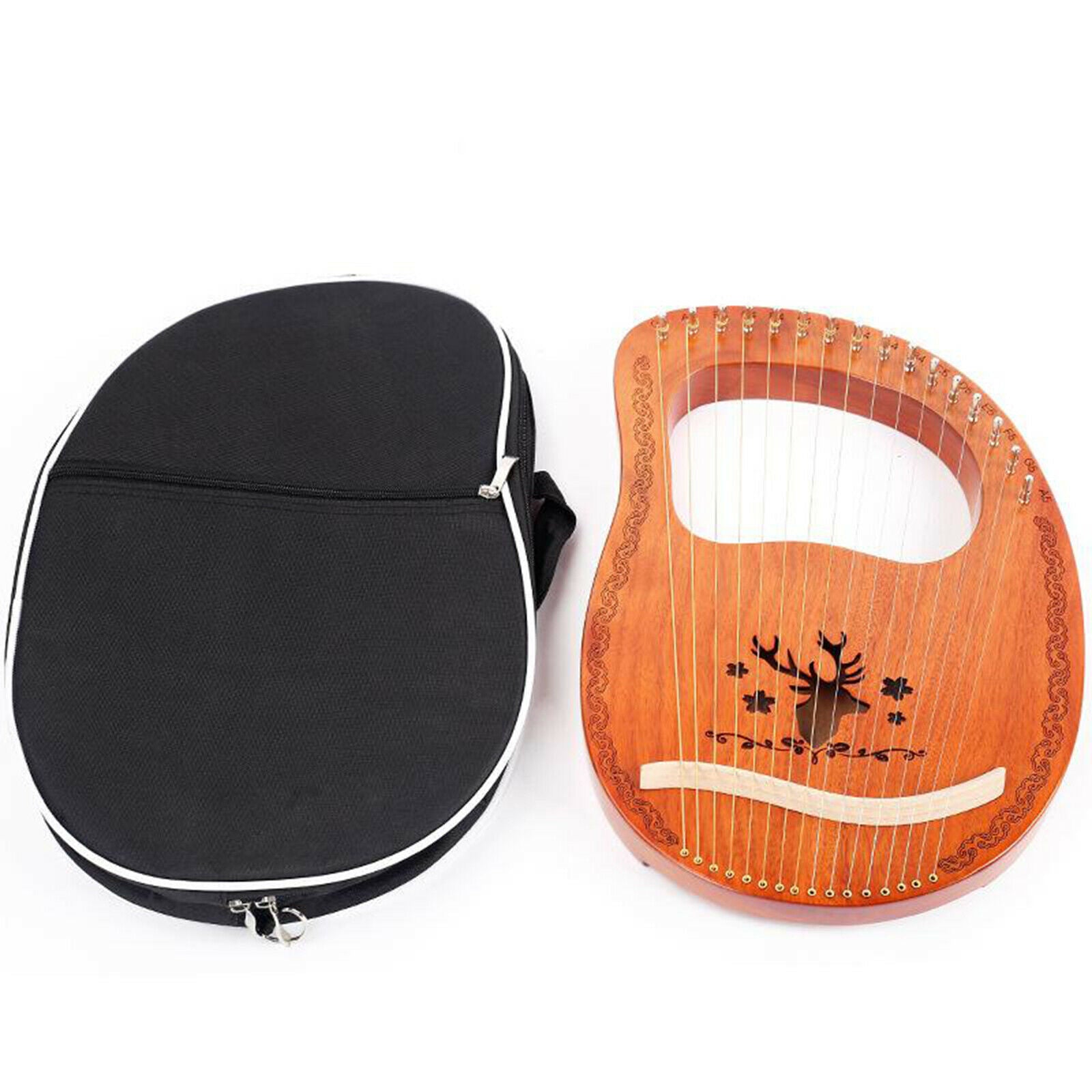 Lyre Harp Storage Carry Bag Handbags Kalimba Thumb Piano Carry Bag Case Fit for