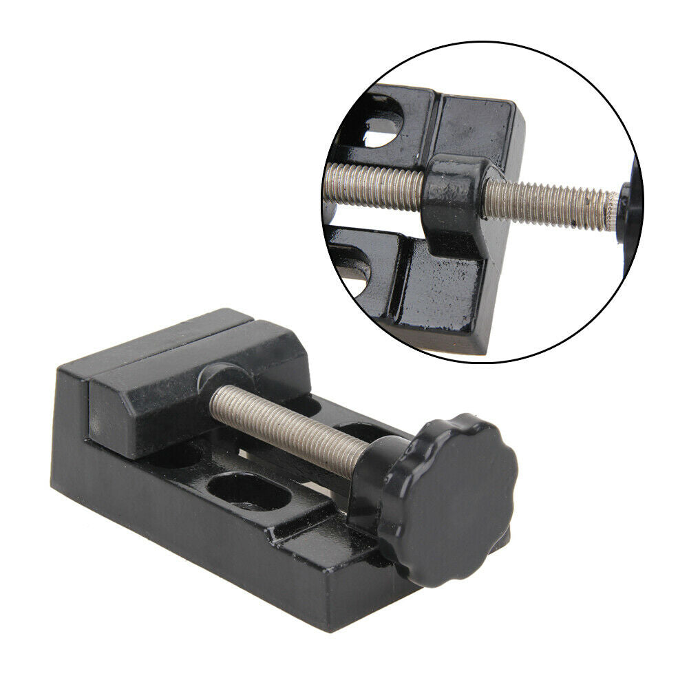 Mini Aluminum Alloy Table Vise Metal Clamp Locksmith Clip DIY Toys Parts @