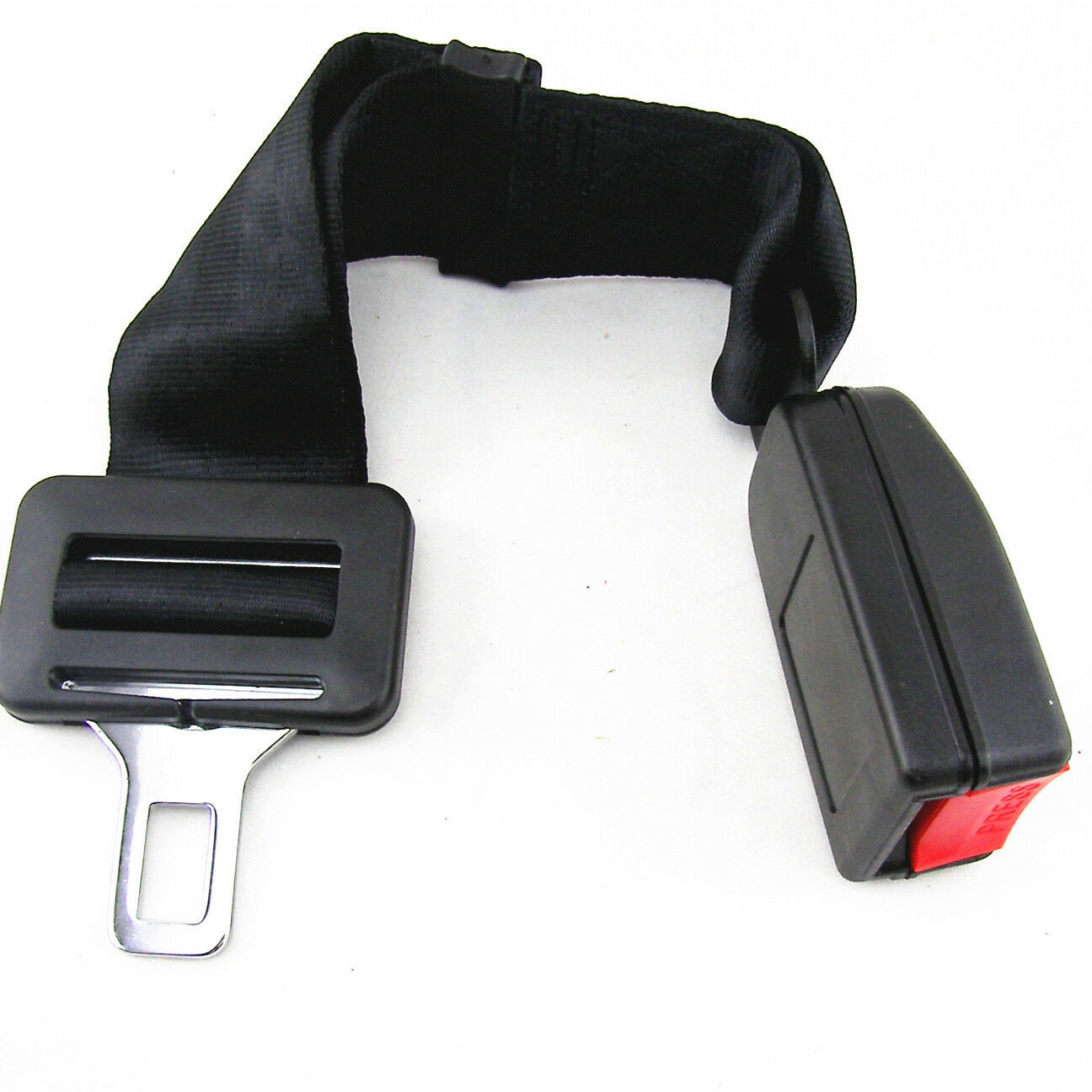Adjustable Seat Belt Strong Extender 7/8" Type A Buckle Seatbelt Safe Extension
