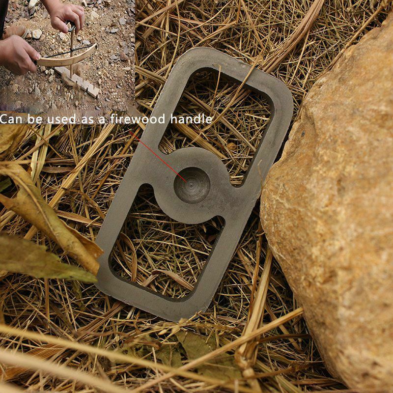 Steel Striker Kit Primitive Fire Starter for BBQ Camping Lighter Survival Tools