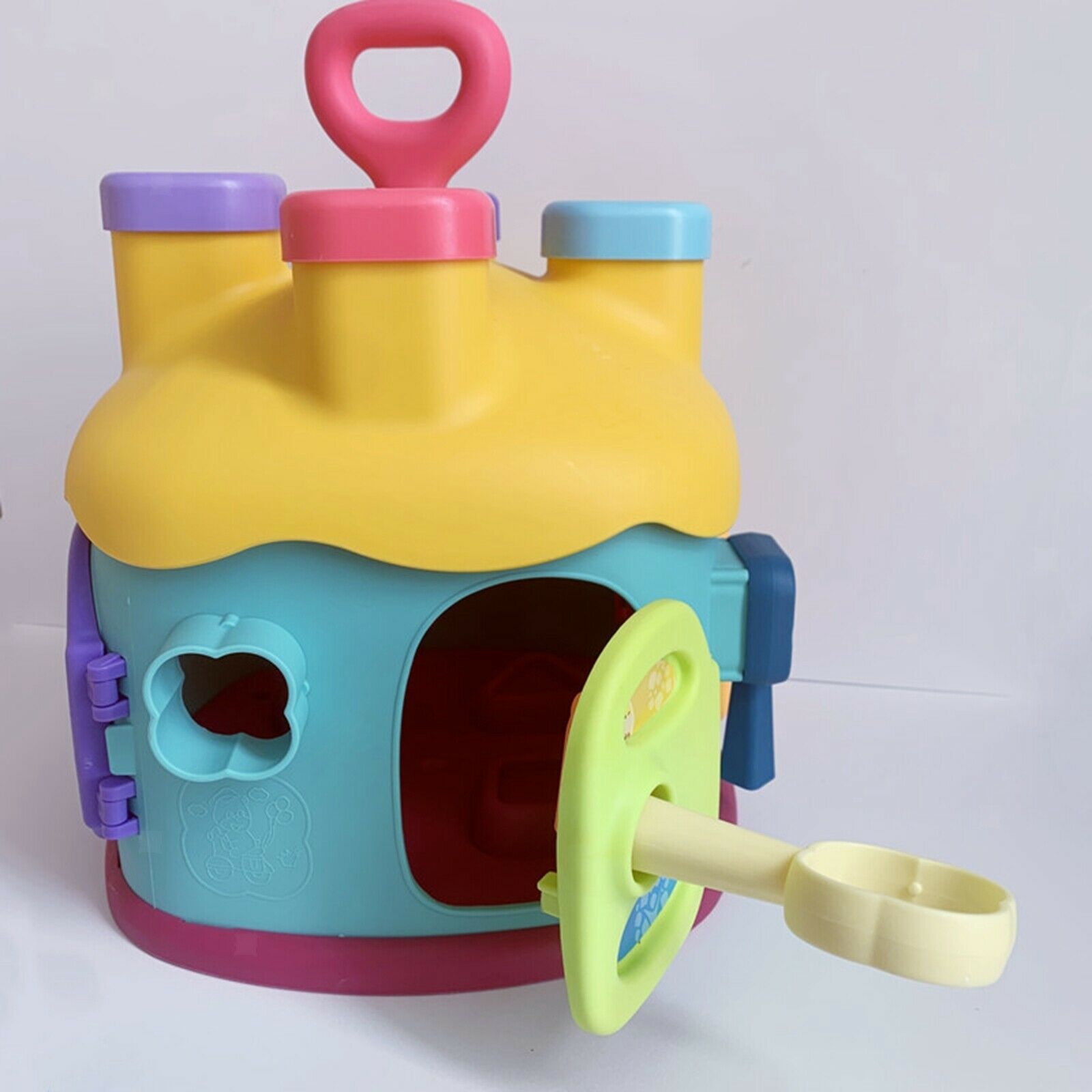 Montessori Big House Unlocking Toys Learning Game Gadgets for Child Toddlers