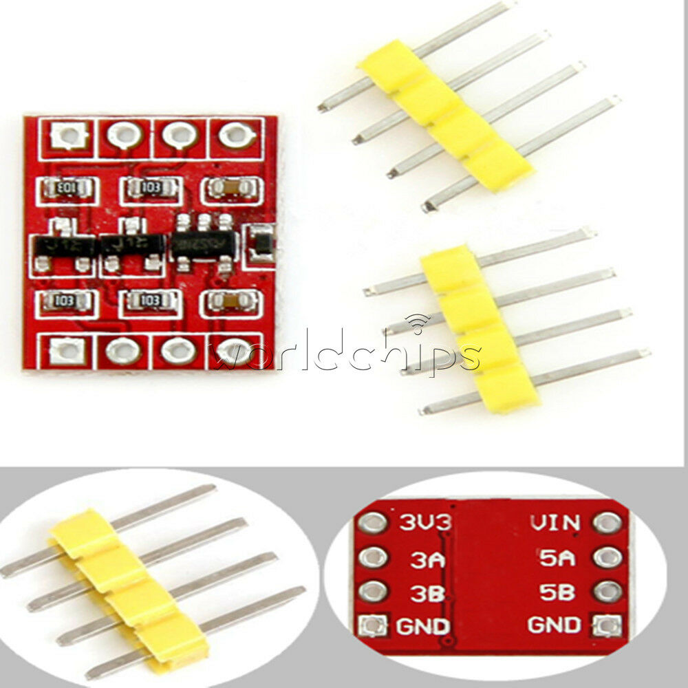 10PCS 2-CH I2C IIC Logic Level Converter Module Bi-Directional 5V-3V for Arduino