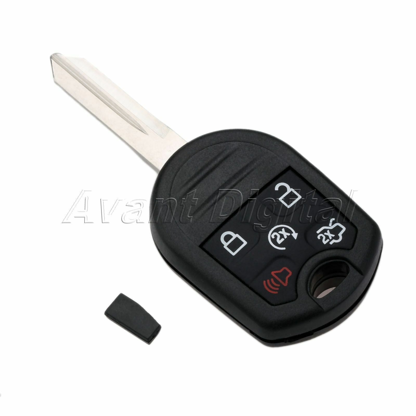1Pc Remote Key 5BTN 315MHz CWTWB1U793 ID83 4D63 Chip For 2011-2015 Ford Explorer
