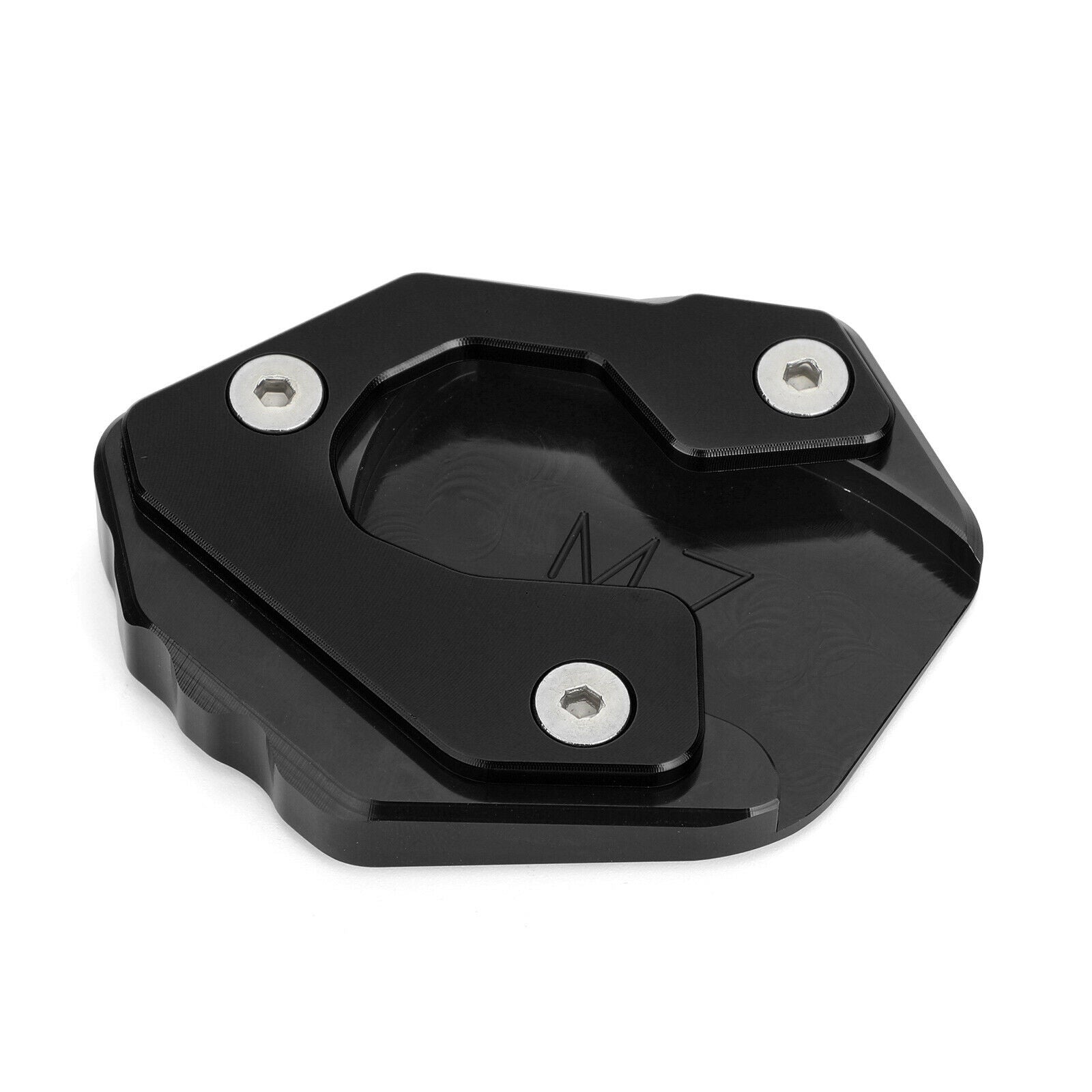Side Stand Extension Kickstand Enlarger Plate For Yamaha MT-07 FZ-07 Black CN
