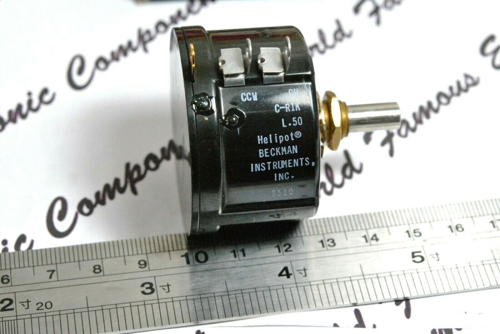 1pcs - Beckman Helipot C-R1K L.50 CR-1KL.5 1K Potentiometer