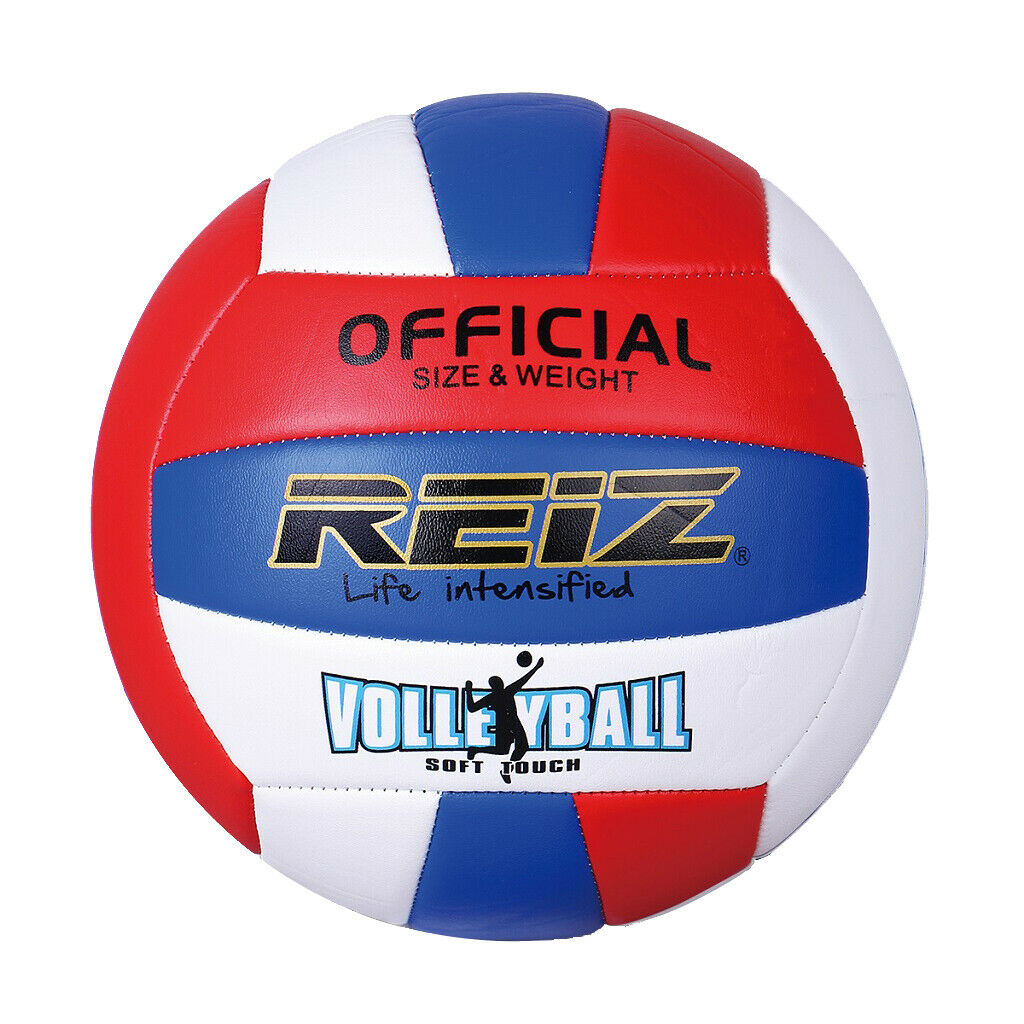 Soft Volleyball Official No. 5 Outdoor Indoor Beach Gym Game Ball for Adults