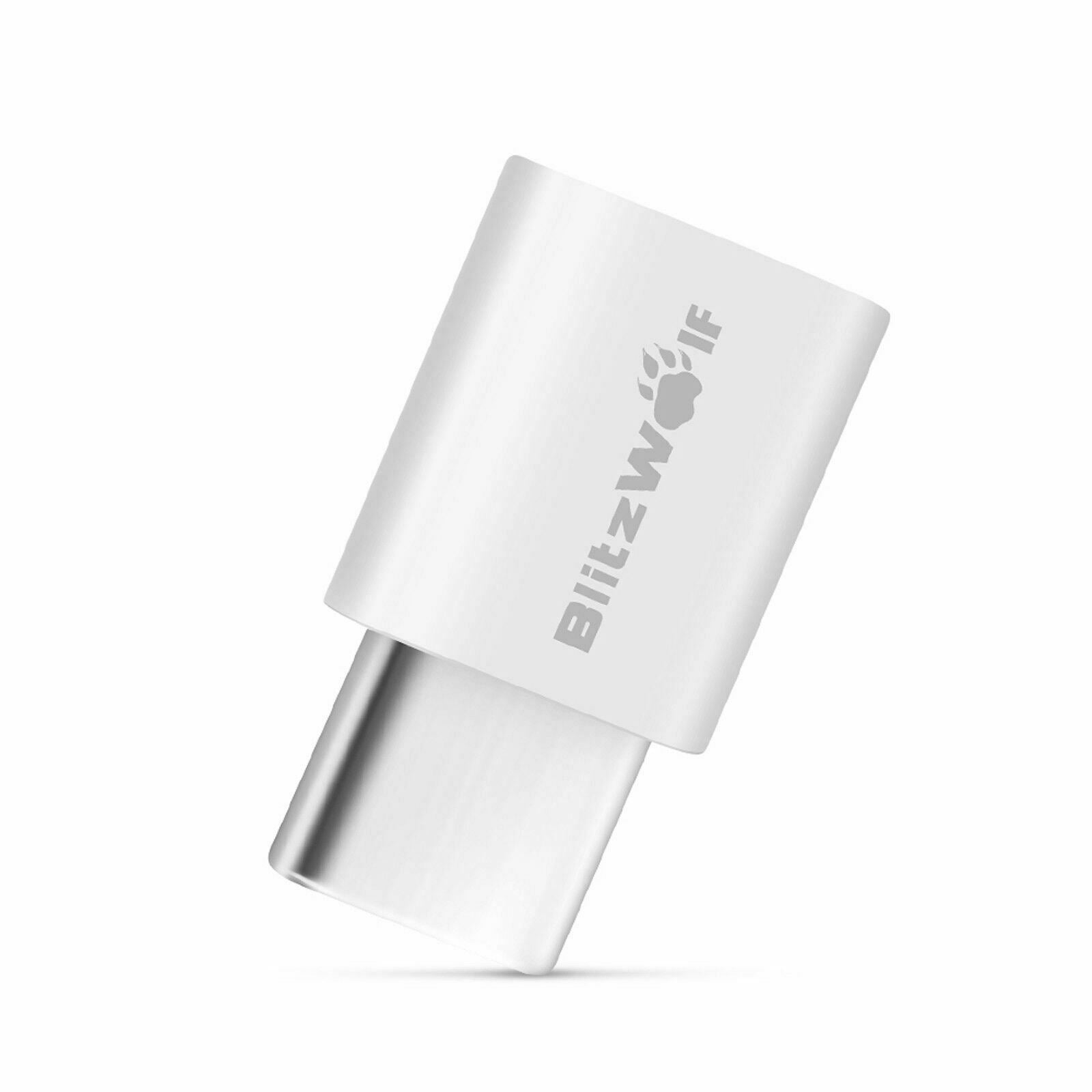 x2 BlitzWolf Type-C USB C to Micro USB Data Sync Charger Cable Connector Adapter
