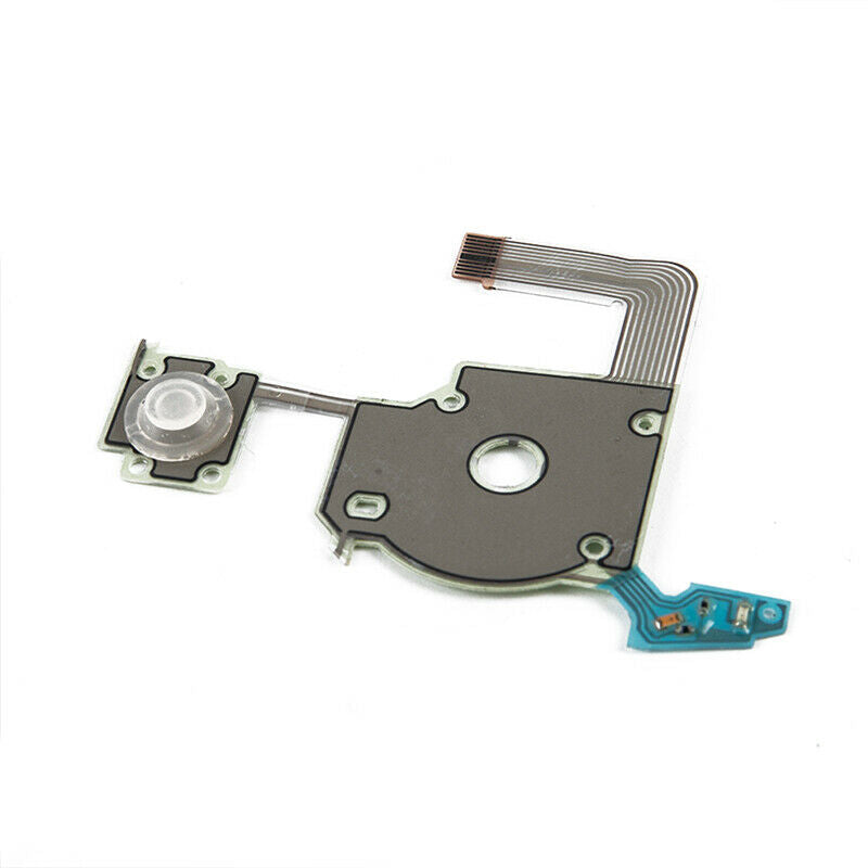 1Pc D-Pad Left Ribbon Keyboard Button Flex Cable Set with rubber for PSP3000 FG