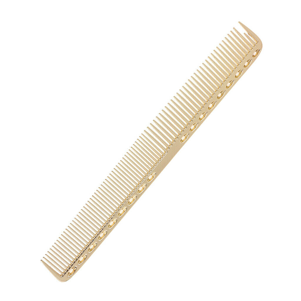 2pcs Professional Hairdressing Aluminum Hair Styling Cutting Combs
