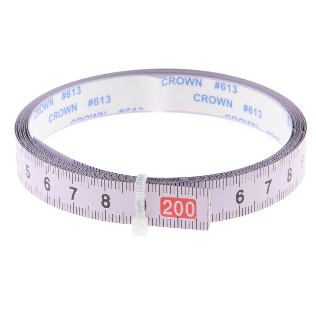 Miter Saw Track Tape Measure Adhesive Metric Ruler Left To Right(0-200CM)