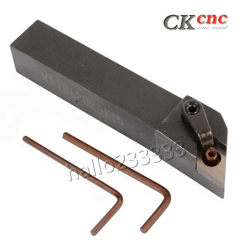 93° MDJNL 2020K15(20mm × 125mm) External Turning Tool Holder for DNMG1506 insert