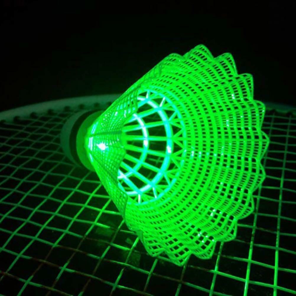 LED Badminton Shuttlecocks Luminous Badminton Sets Nylon Shuttlecocks Sports