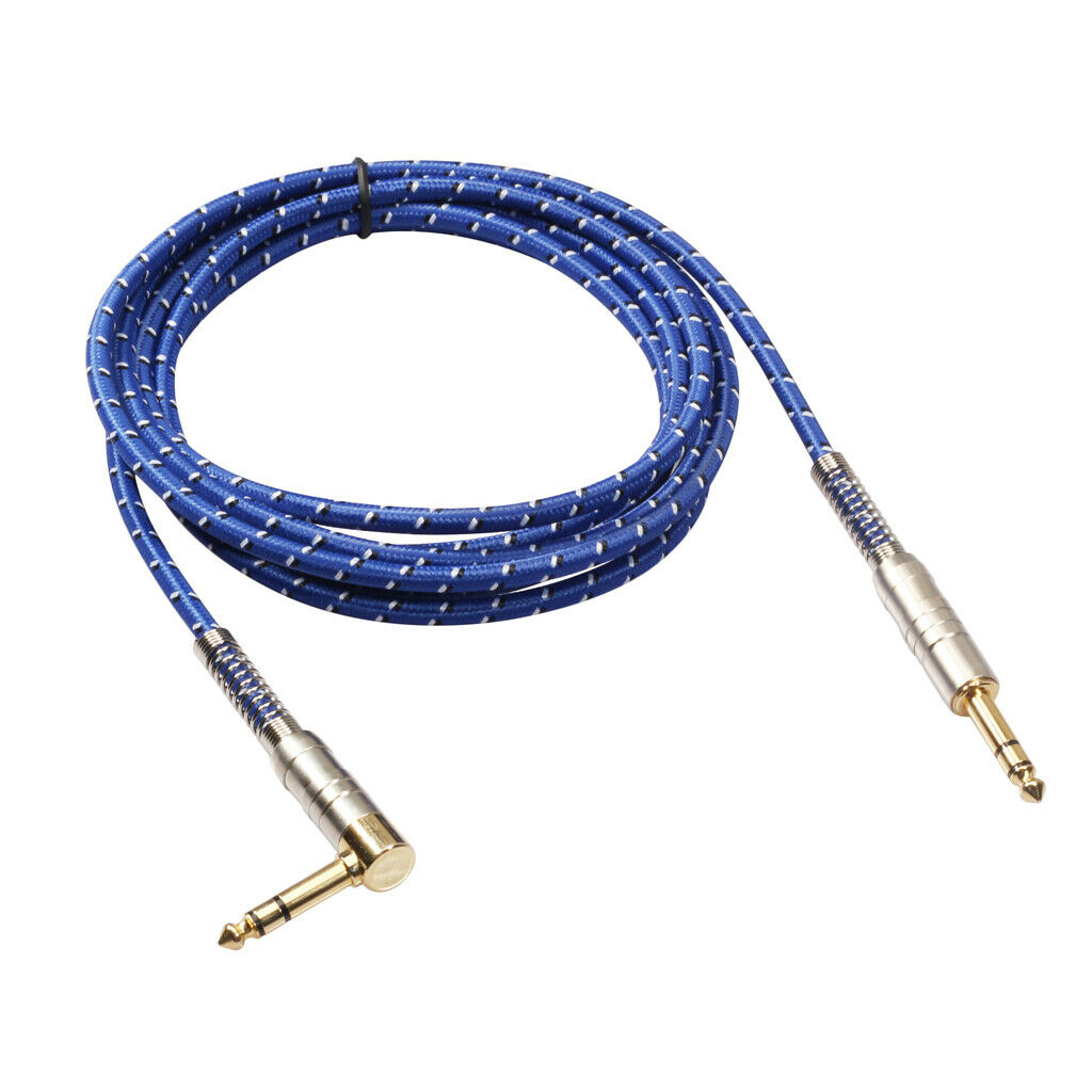 2X Male to Male TRS Stereo Audio Cable CableCreation 90 Degree 3 Meters