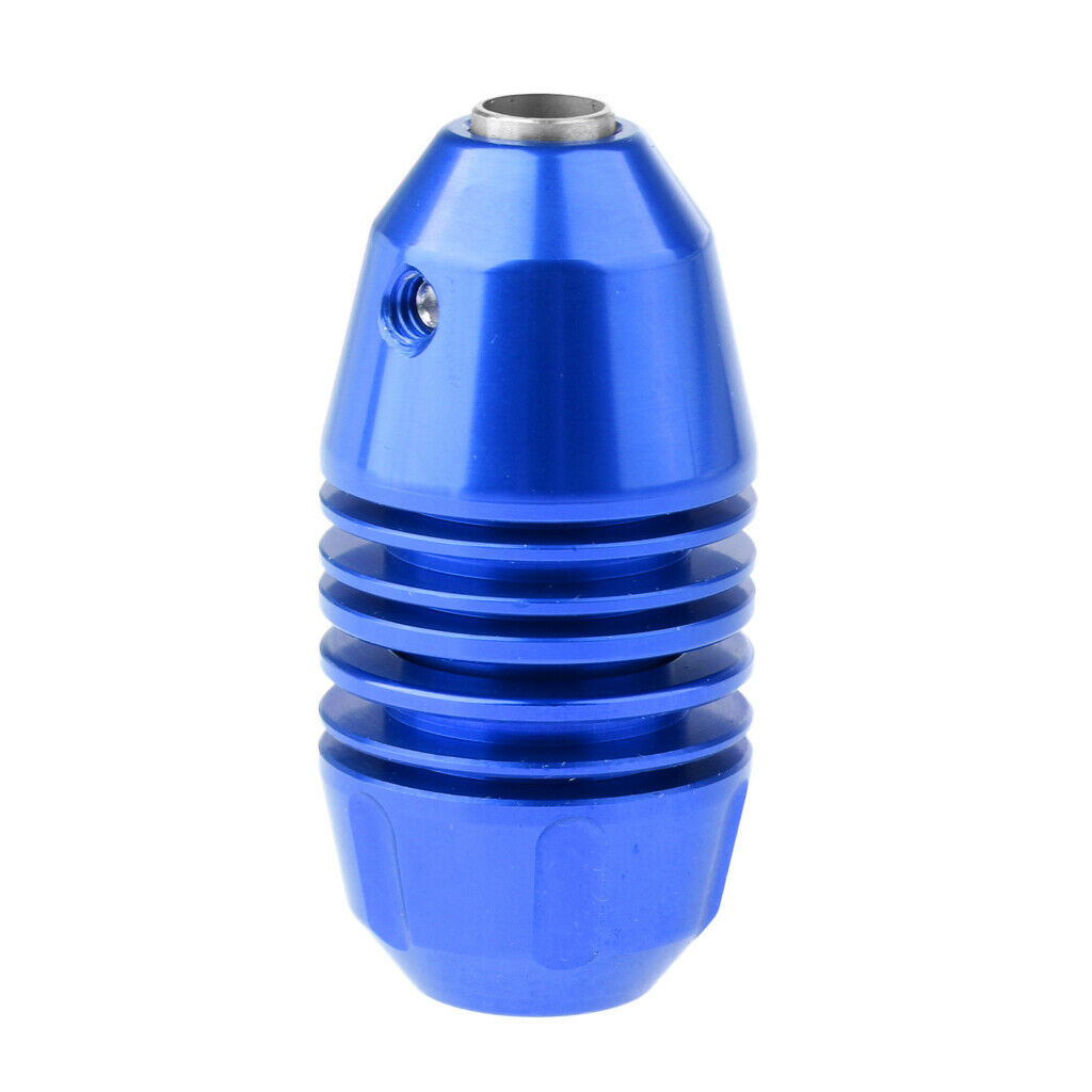 Aluminium Alloy Tattoo Machine Handle Grips Tip Tattoo Supply Tools Blue