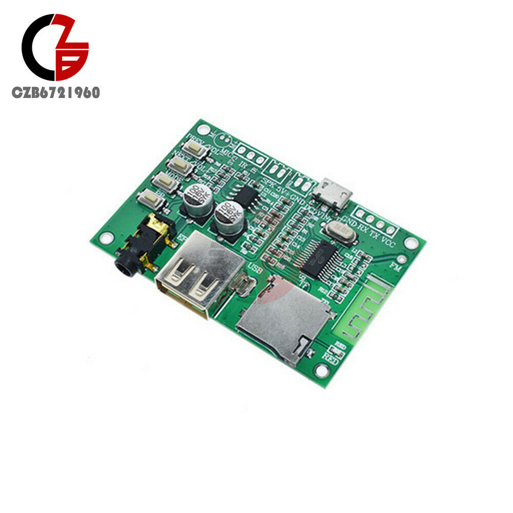 Bluetooth 5.0 Lossless Audio Power Amplifier Board TF Card & U-Disk Dual Ports