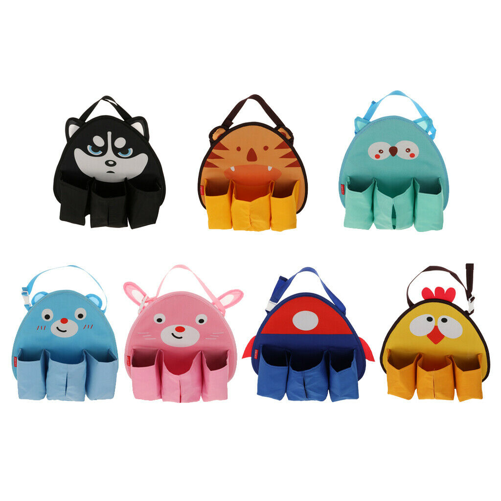 Children's Cartoon Car Storage Bag Animal Tissue Box  Husky