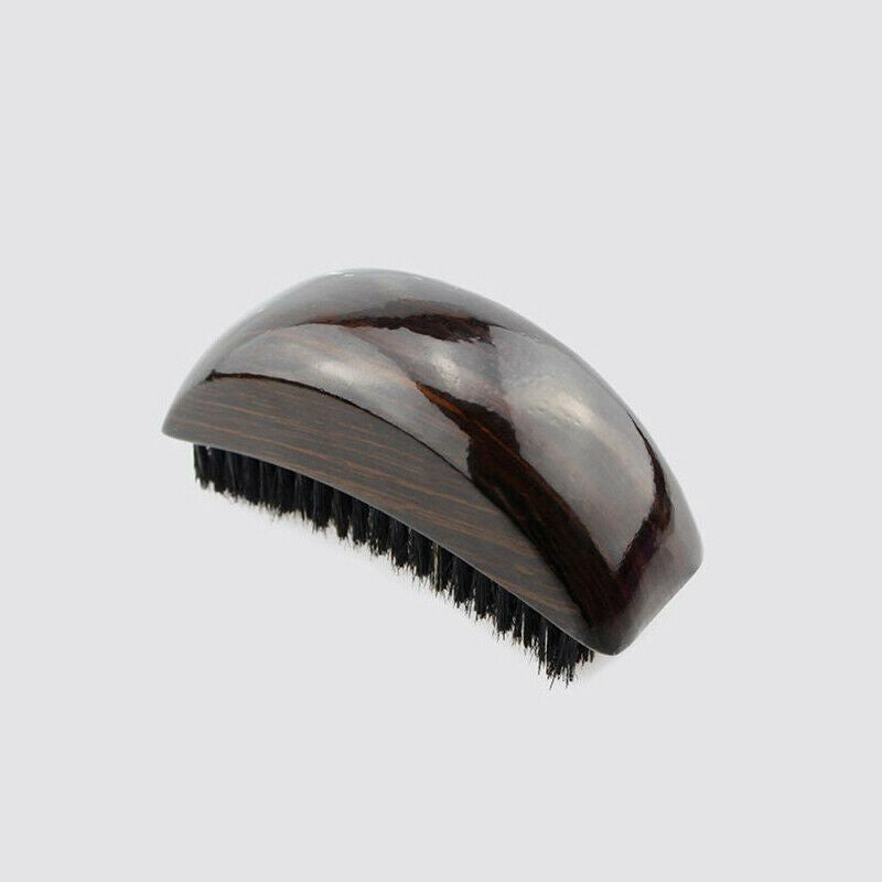 New Men Boar Hair Bristle Beard Barber Accessories Mustache Brush Comb For MFCA