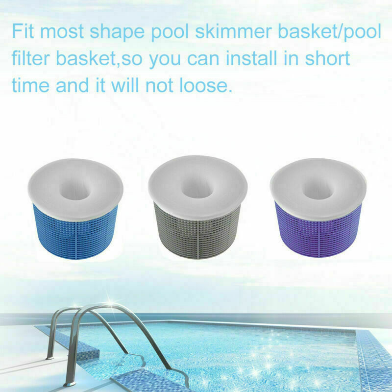 20 Pack Pool Skimmer Socks Filter Replacement Savers for Basket Swimming Pool US