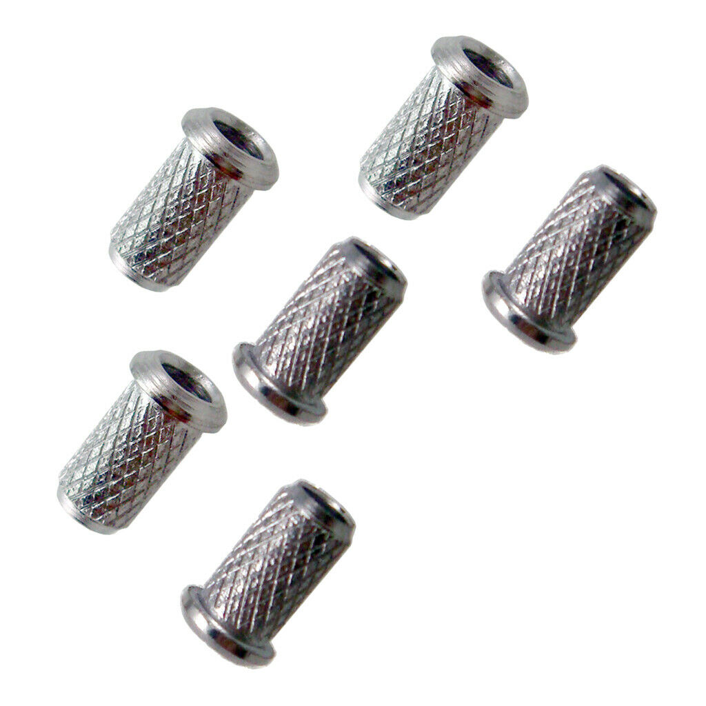 6pcs String Thru Body Ferrules Bushing Set for Electric Guitar Parts
