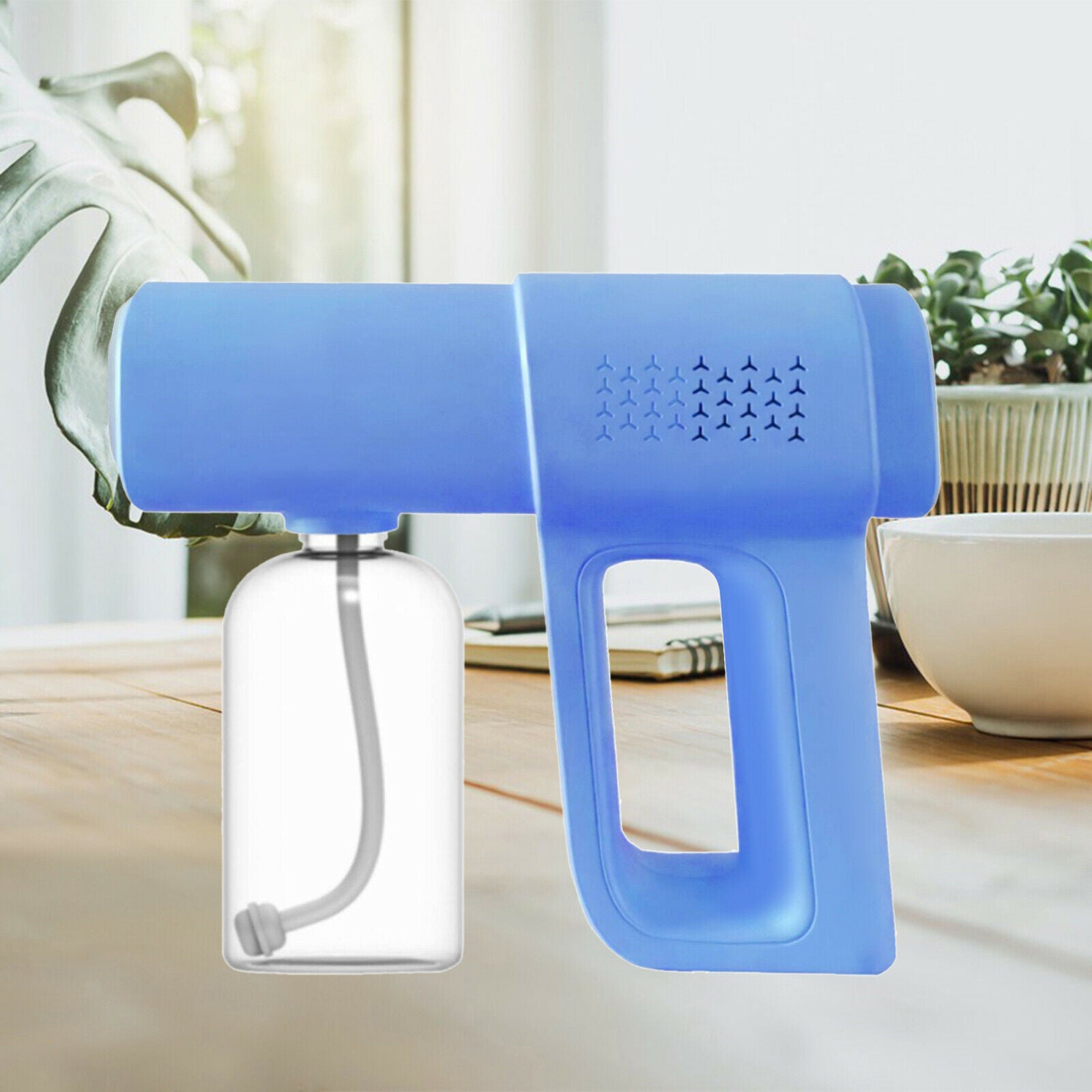 Blue Handheld Disinfectant Sanitizer Fog Machine 380ml Atomizing Sprayer