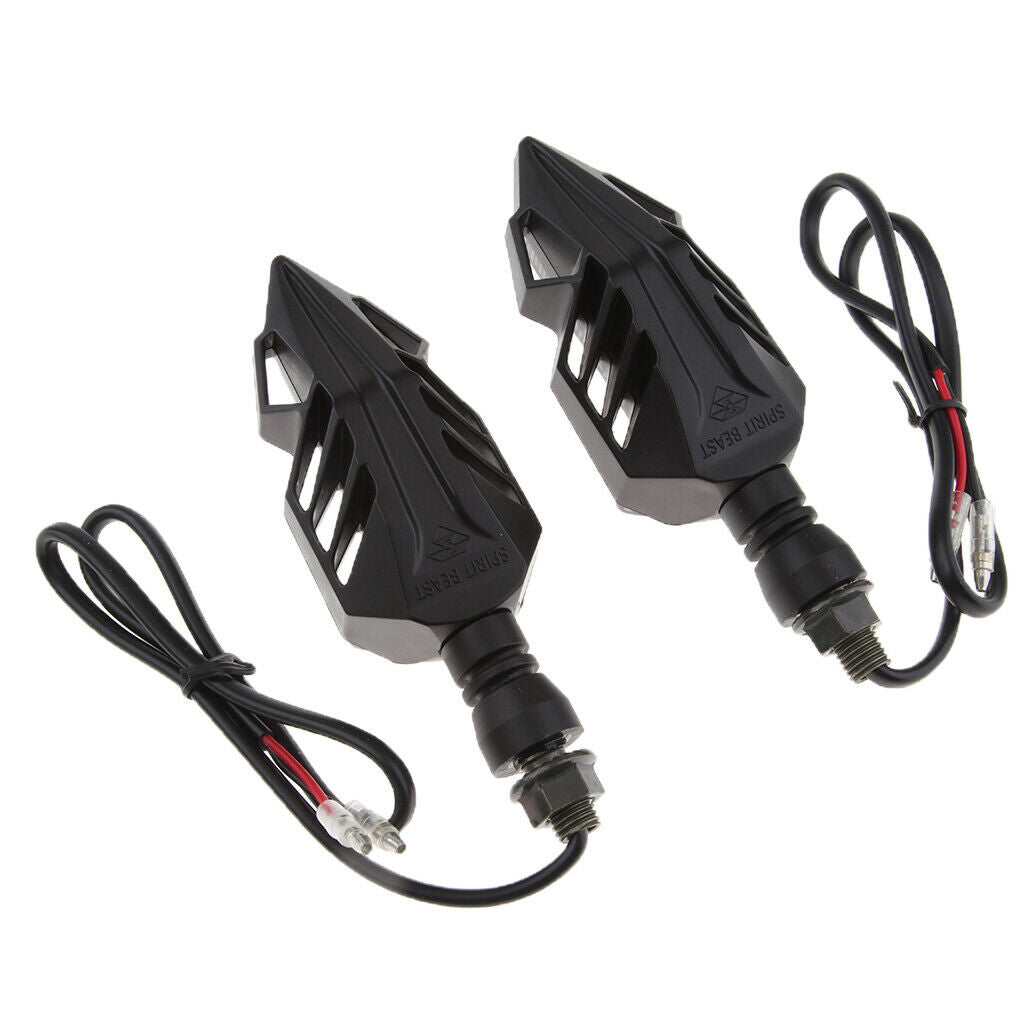 2pcs LED Universal Motorcycle Turning Signal Lamp Flash Light Lamp 12V