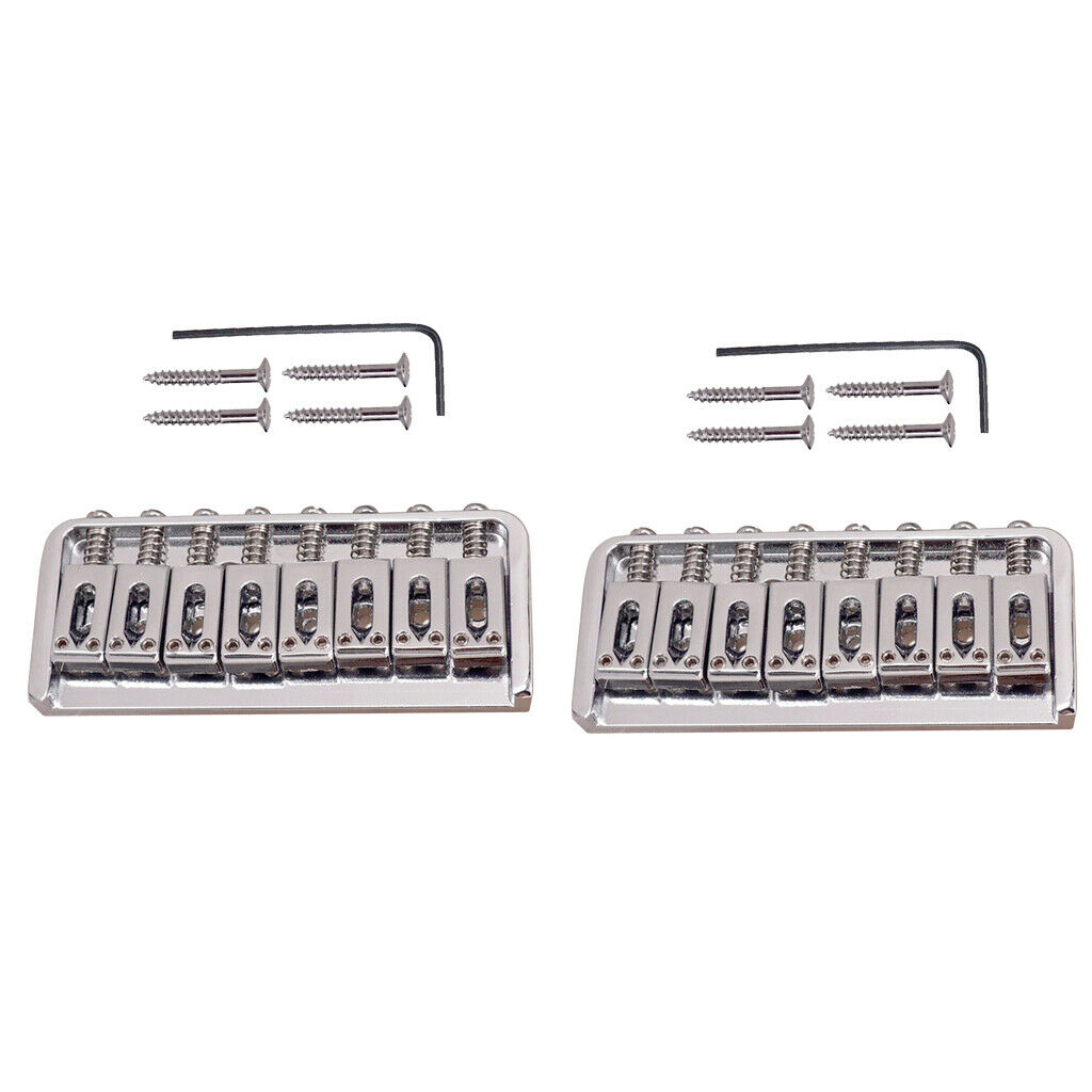 2pcs 8 String Guitar Bridge Set Screw for Electric Guitar Replacement Part