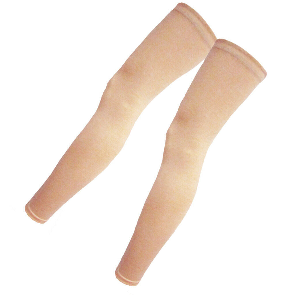Summer Running Exercise Basketball Bicycle Cycling Leg Warmer Yellow L