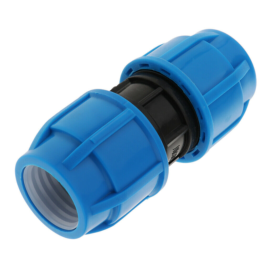 4pcs Water Tube Fittings Straight Union Coupler Irrigation Tube Fittings
