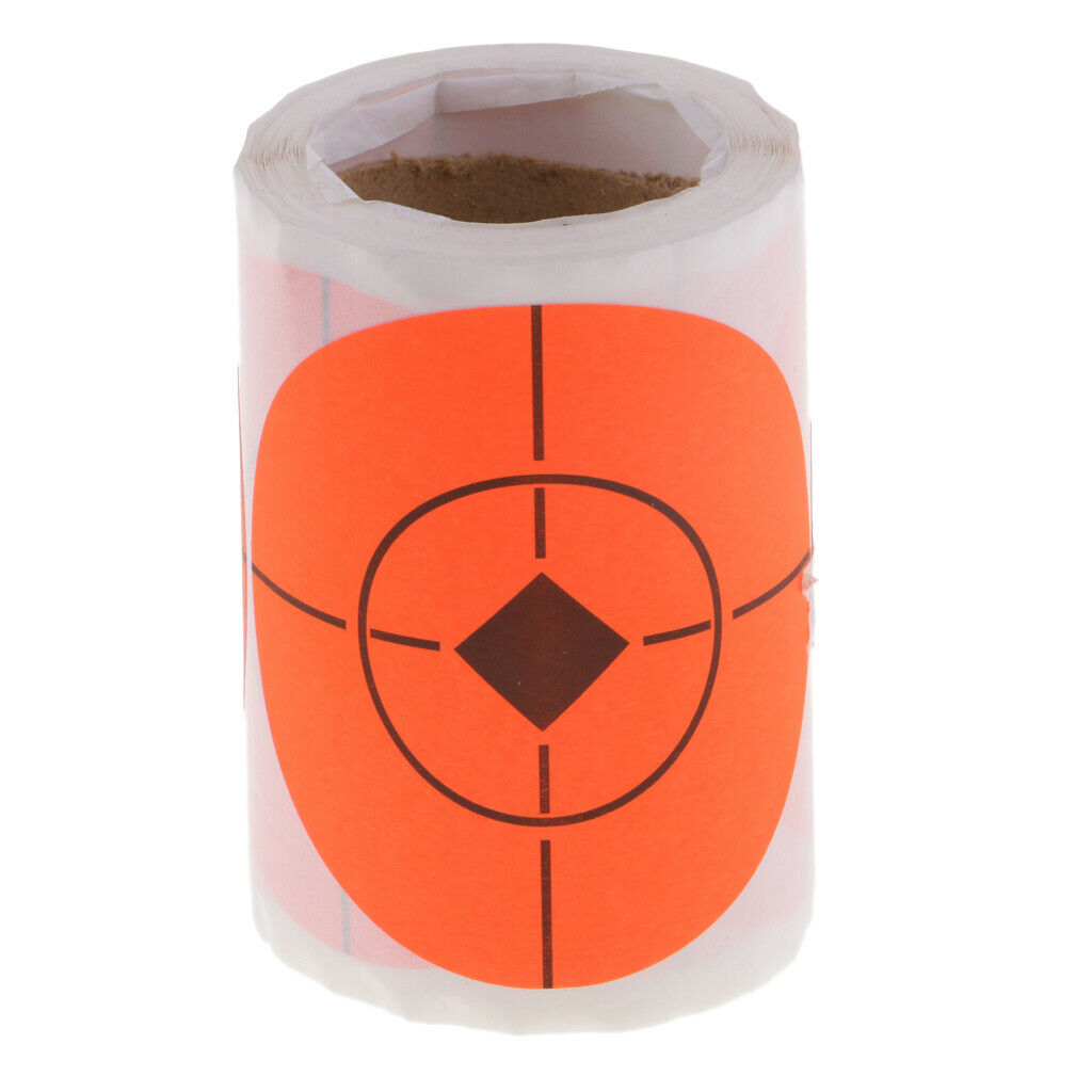 100 Pieces 7.5 Diameter Self Adhesive Target Round Paper Target