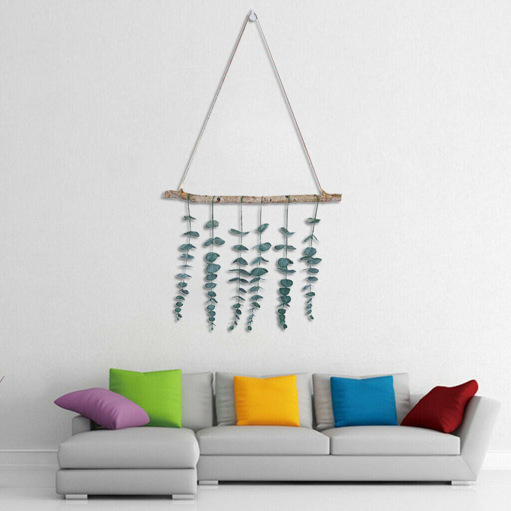 Eucalyptus Wall Decor Greenery Boho Backdrop Wedding Living Room Apartment