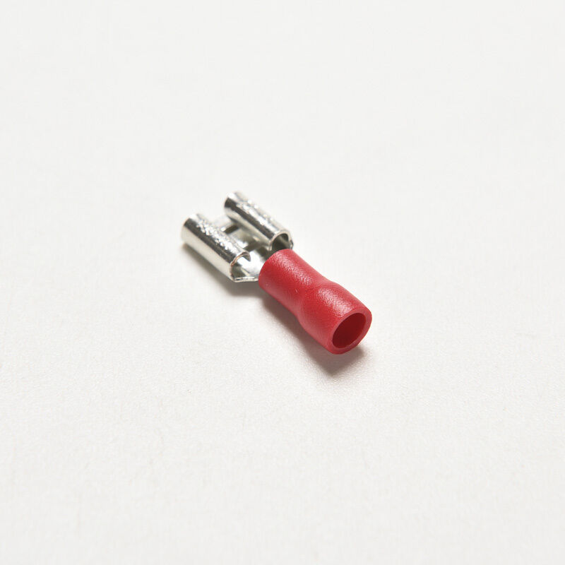 New 20 RED Female Insulated Spade Wire Connector Crimp Terminal 16-22AWG .l8
