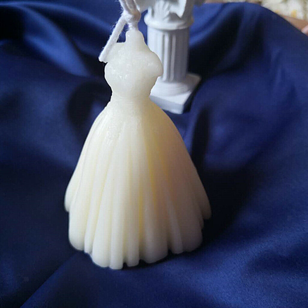 Scented Candle Wedding Bride Dress Fragrance Candles Home Bedroom Decor